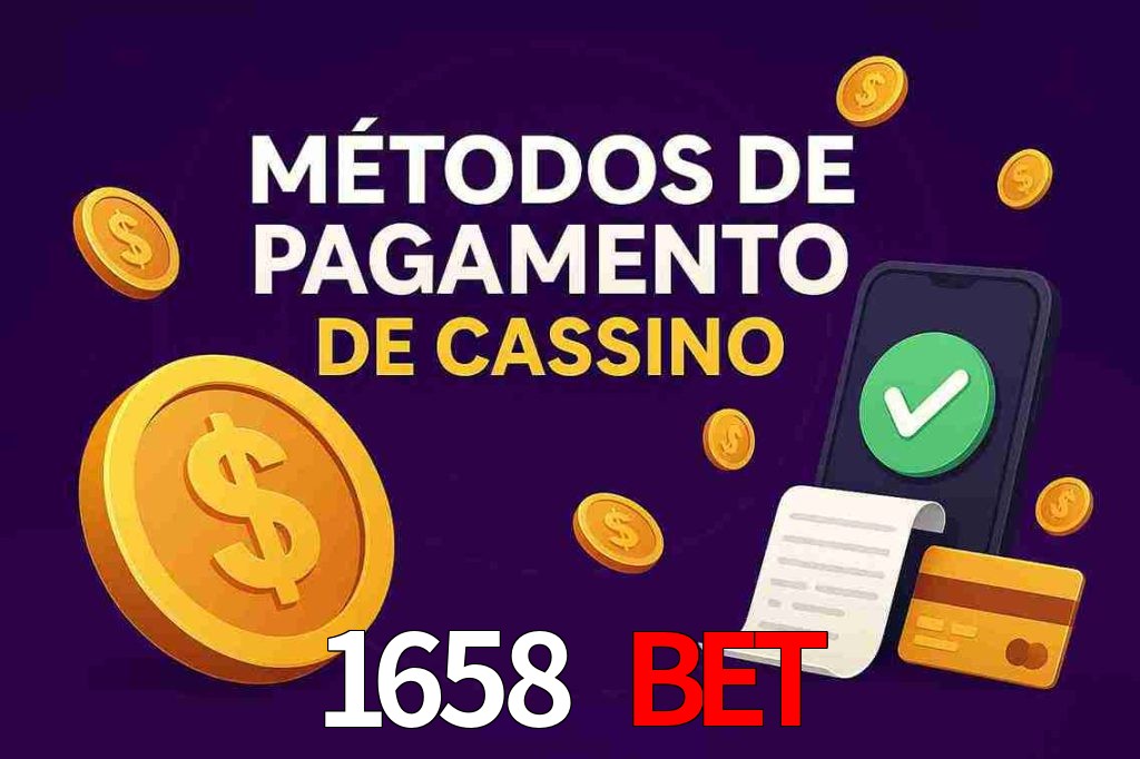 Métodos de Pagamento no 1658 bet